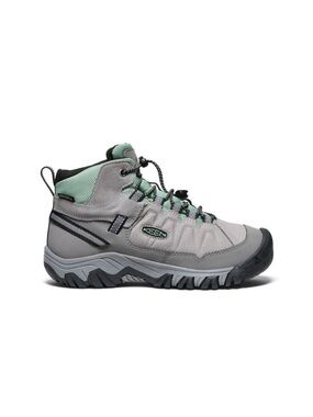 Keen Gray Hiking Shoe with Mint Accents